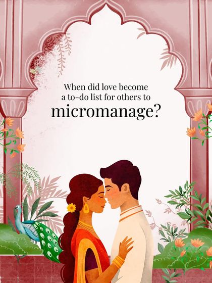 When did love become a to-do list for others to micromanage? I am here to help you take back control of your most important life decisions.