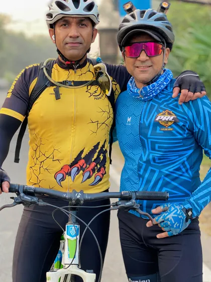 Two of our strongest riders together. They push each other to be better.