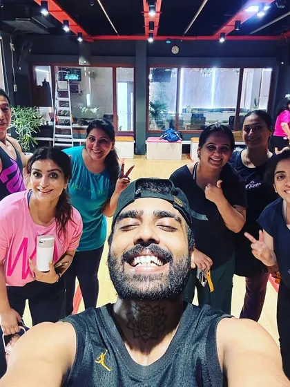 A happy post-workout selfie with some of the regulars. The smiles say it all. Every class is a chance to sweat, laugh, and feel amazing together.