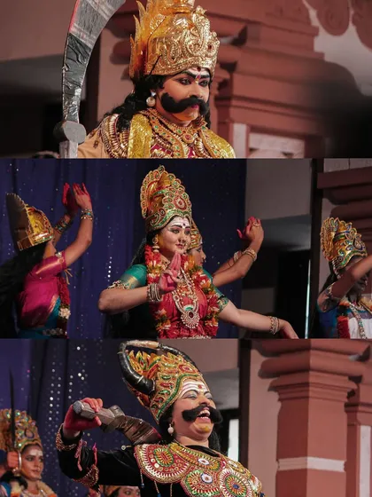My event photography extends to cultural performances like this Bharatanatyam recital. This collage shows how I capture the dramatic expressions, elaborate costumes, and dynamic movements of the dancers on stage.