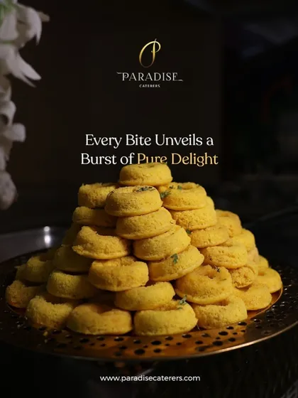 Every bite unveils a burst of pure delight. This tower of traditional Indian mathri is a savory treat that is both elegant and delicious.