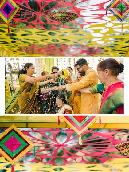 Gowjee - Wedding Planning & Design Vibrant Haldi & Mehendi Ceremonies photo 54