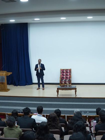 Our Partner, Saurabh Bindal, presenting at a workshop on ADR. These hands-on sessions are a core part of our commitment to legal education and mentorship.
