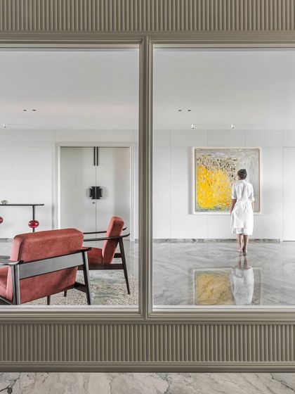 Aakriti Saraf Design - Full-Service Residential Interior Design The Art of Stillness: Living & Social Spaces photo 42