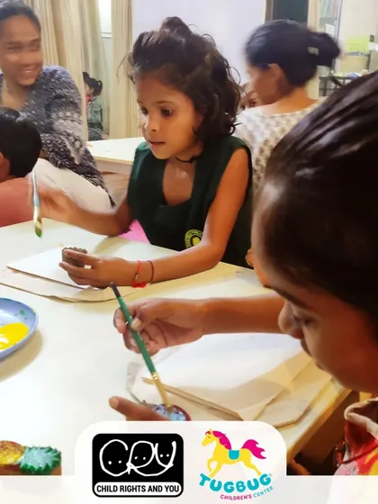 In partnership with CRY, we bring our block printing and painting workshops to more children. It's about sharing the therapeutic power of art with everyone.
