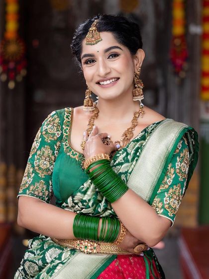 Anthariya Rentals - Indian Ethnic Wear Rental Langa Voni & Traditional Half Sarees photo 59