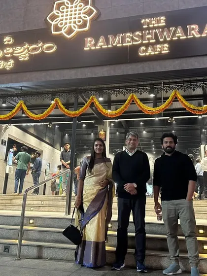 Hosting Shri Kalyan Chaubey, President of the All India Football Federation. Our cafe's reputation for authentic South Indian food attracts guests from all walks of life.