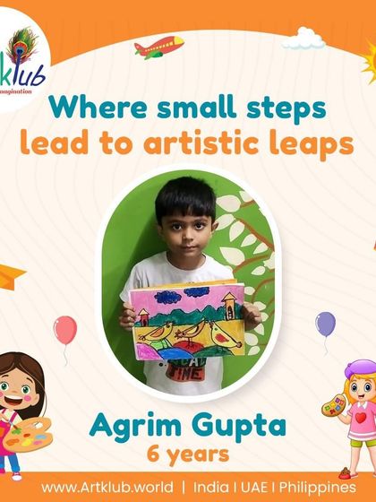 Artklub - Art & Craft Classes for Kids First Strokes: Art for Ages 4-6 photo 28