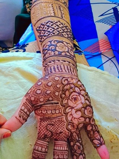 Fouzia Ahmed - Party & Festive Mehendi Elaborate Full-Arm Mehendi photo 19