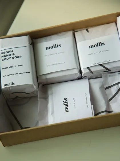 You might receive a mix of old and new labels as I transition to the new design.