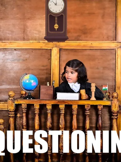 Let's get creative! This unique courtroom-themed photoshoot is a perfect example of how we can turn a fun idea into an unforgettable memory. My studio is ready for any imaginative concept you have in mind.