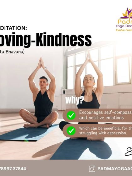 Loving-Kindness meditation, or Metta Bhavana, is a practice I often guide. It encourages self-compassion and positive emotions, which can be incredibly beneficial for anyone, especially those struggling with feelings of depression or self-criticism.