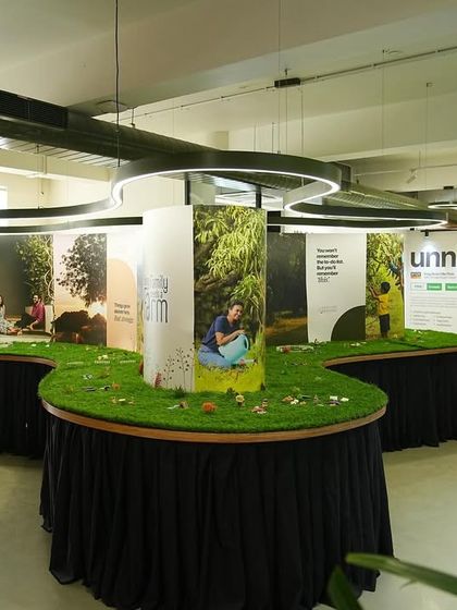 Our Jayanagar office was transformed for the Farm Expo. We showcased our projects and our philosophy, unveiling a new way of life for our visitors.