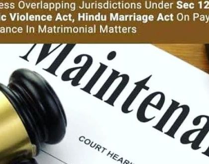 Maintenance laws can be complex, with overlapping rules in the Domestic Violence Act, Hindu Marriage Act, and Section 125 CrPC. I have the expertise to navigate these jurisdictions to build the strongest possible case for you.