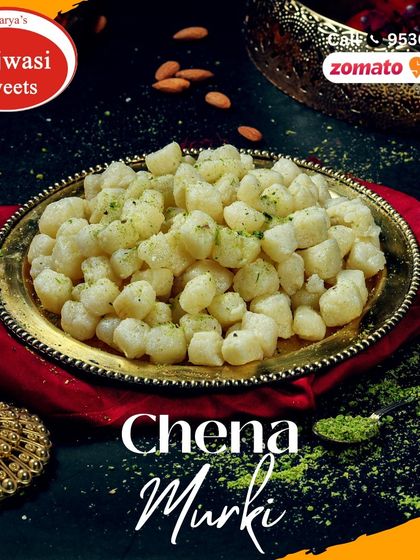 Chhena Murki is a delightful Bengali sweet I offer. It's made of small cubes of fresh paneer (chhena) coated in sugar syrup, with a hint of cardamom.