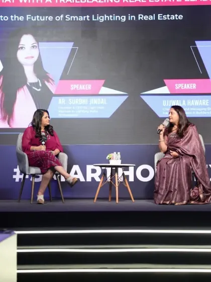 A fireside chat with a real estate leader, offering a unique perspective on the future of smart lighting in large-scale developments.