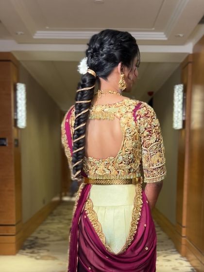 Dakshayini - Professional Saree Draping Engagement & Sangeet Styles photo 9