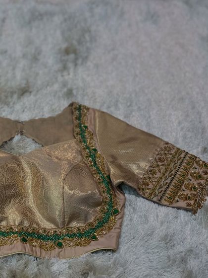 Chaithu Gowda - Custom Designer Ethnic Wear Custom Embroidered Blouses photo 55