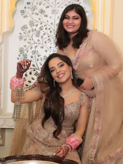 A picture with a beautiful bride. Building a personal connection with my clients is one of the best parts of my job.