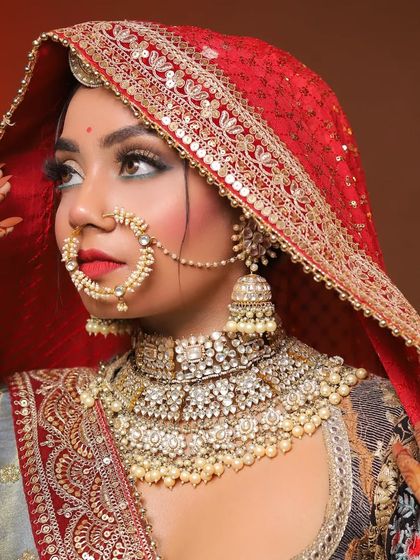 Manveen Kaur - Advanced Pro Makeup Course Student Portfolios: Bridal & Glam Looks photo 59