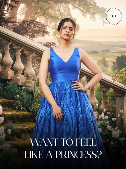 Want to feel like a princess for a night? This gown is your answer. Rent this elegant piece and have your magical moment without the royal expense.