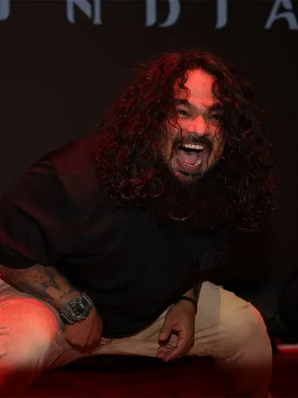 Pure, raw energy. This is our frontman, Keyoor, completely lost in the music. This is the passion and power we pour into every single song at every single show.