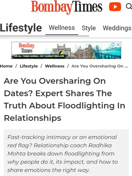 Radhika Mohta - Matchmaking & Dating Coaching As Seen In: Press Features photo 12