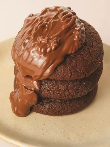 Double the indulgence with our Nutella-filled cookies. Each bite is packed with gooey Nutella goodness wrapped in a crispy, chocolate cookie.