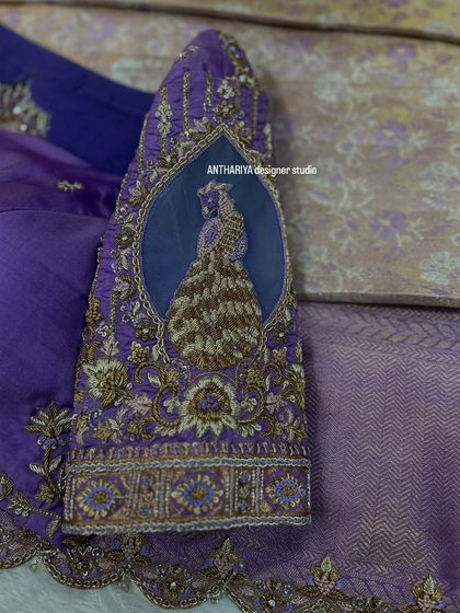 Anthariya by Nidhi Gowda - Ethnic Wear Design & Embroidery Courses Bridal Masterpieces: Aari & Zardozi Embroidery photo 21