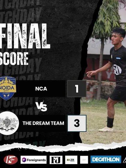 The result from our Super League match against The Dream Team. We learn from our losses and come back stronger.