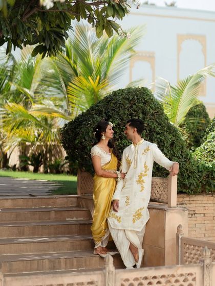 Vibrant Haldi & Mehendi Celebrations photo 28