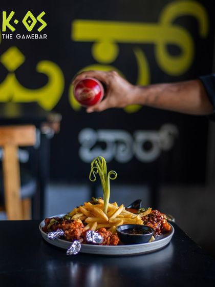 A platter that's as fun as the game. Crispy fries and spicy chicken bites are the perfect fuel for cheering on your team.
