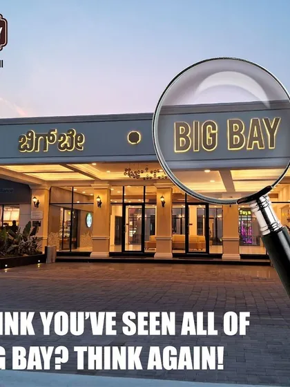 Think you've seen all of Big Bay? This graphic with a magnifying glass over our entrance invites you to discover our hidden gems and secrets.