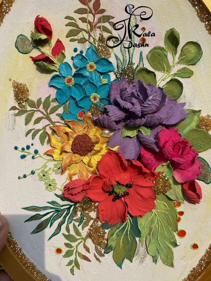 Jashn-e-Kala by Sakshi - Custom Russian Sculpture Decor Wall Art: Birds, Blooms & Whimsy photo 56