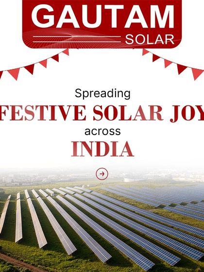 We are spreading festive solar joy across India. Our work is fueled by a commitment to growth, renewal, and endless possibilities, inspired by the energy of the sun.