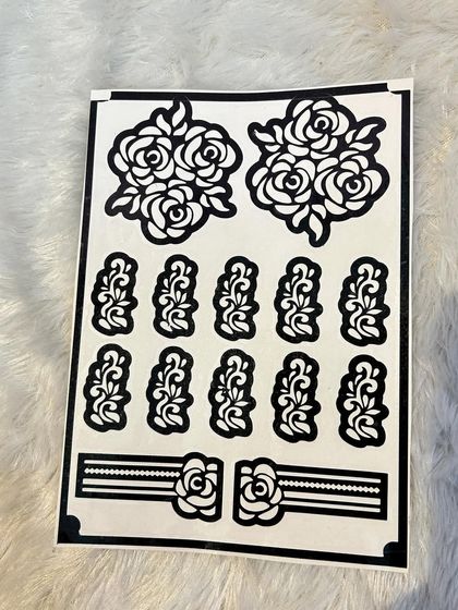 Easy Mehndi Stencils photo 7
