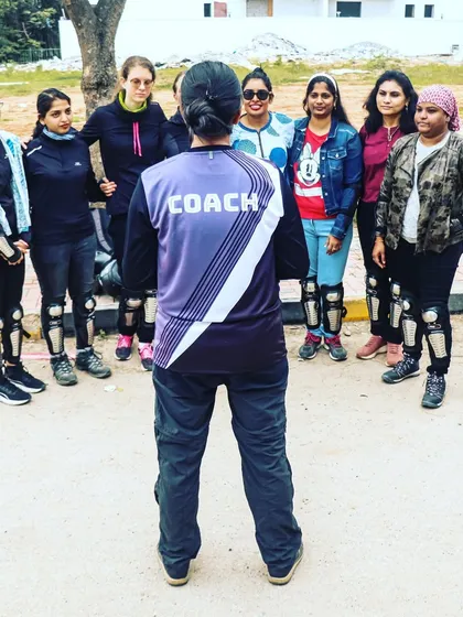 It all starts here, with expert guidance in a supportive group. As your coach, I make sure every rider understands the fundamentals in a no-pressure environment before we even start the engines.