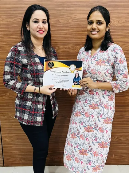 This student is officially a graduate. I am excited to see where her new skills take her.