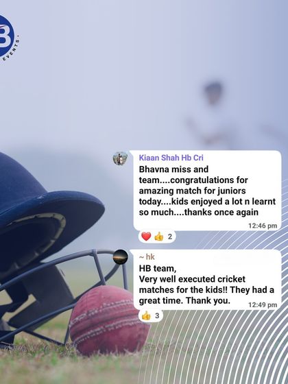 "Kids enjoyed a lot n learnt so much." Hearing that our junior matches are both fun and educational is the highest praise for our coaching team.