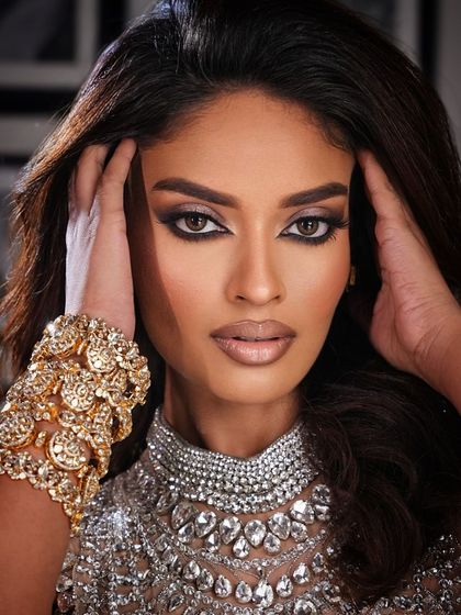 A stunning close up on the intense smoky eye. This look is all about power and allure.