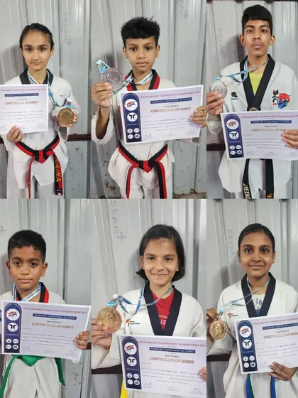 More winners from the 5th Warrior's Taekwondo Championship, showcasing the success of both my experienced and fresher students.