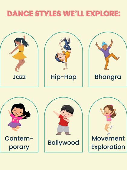 Our summer camps will explore a variety of dance styles, including Jazz, Hip-Hop, Bhangra, Contemporary, and Bollywood.