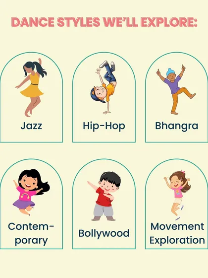 Our summer camps will explore a variety of dance styles, including Jazz, Hip-Hop, Bhangra, Contemporary, and Bollywood.
