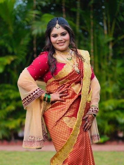 Versatile Bridal Styles (North & South Indian) photo 20