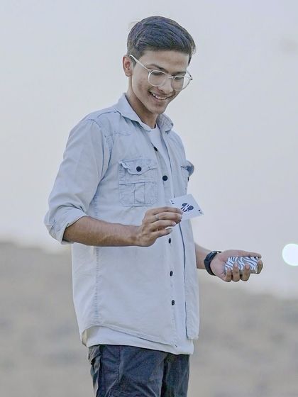 A moment of joy while practicing. The connection between me and the cards is something I deeply cherish.