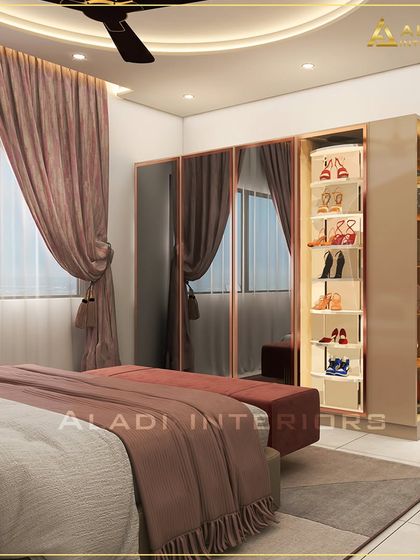 Aladi Interiors - Residential Interior Design & Build Serene & Stylish Bedrooms photo 11