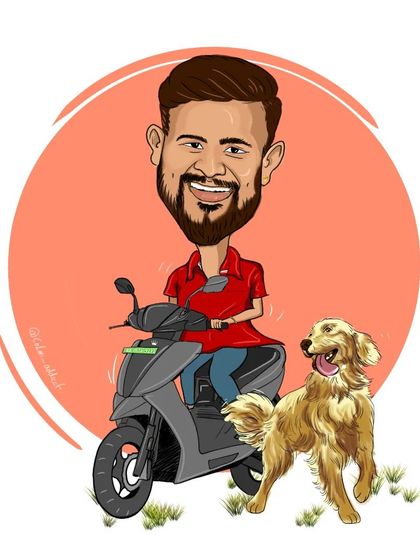 Kalaa Rahasya - Custom Portraits & Illustrations Digital Caricatures & Gifts photo 5