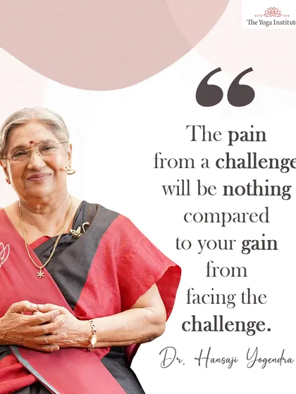 The pain from a challenge will be nothing compared to your gain from facing the challenge. Embrace difficulties as opportunities for growth.
