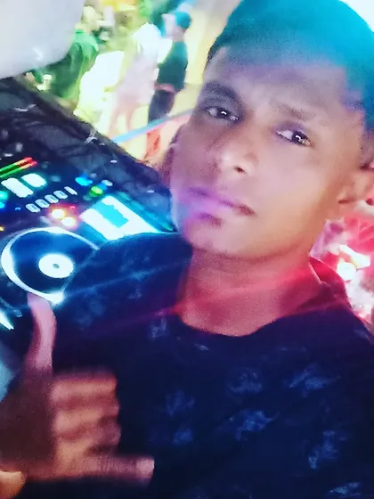 A moment behind the decks at Baadshah in Bengaluru, ready to drop the next track for the energetic crowd.