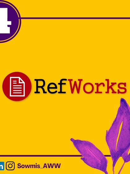 Reference management doesn't have to be daunting. In my workshops, I introduce and demonstrate several commonly used tools like EndNote, Mendeley, Zotero, RefWorks, and Colwiz to help you find a system that works best for your workflow.